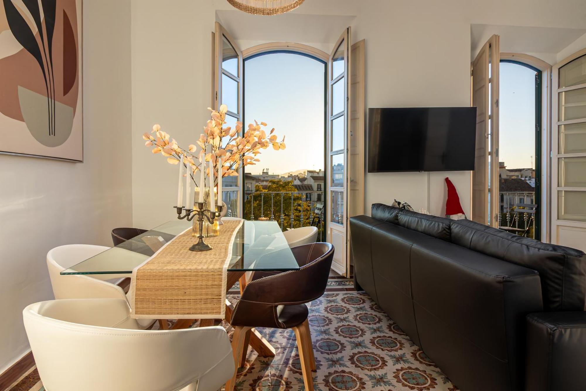 Malaga Center Flat Balcony At Picasso'S Home מראה חיצוני תמונה