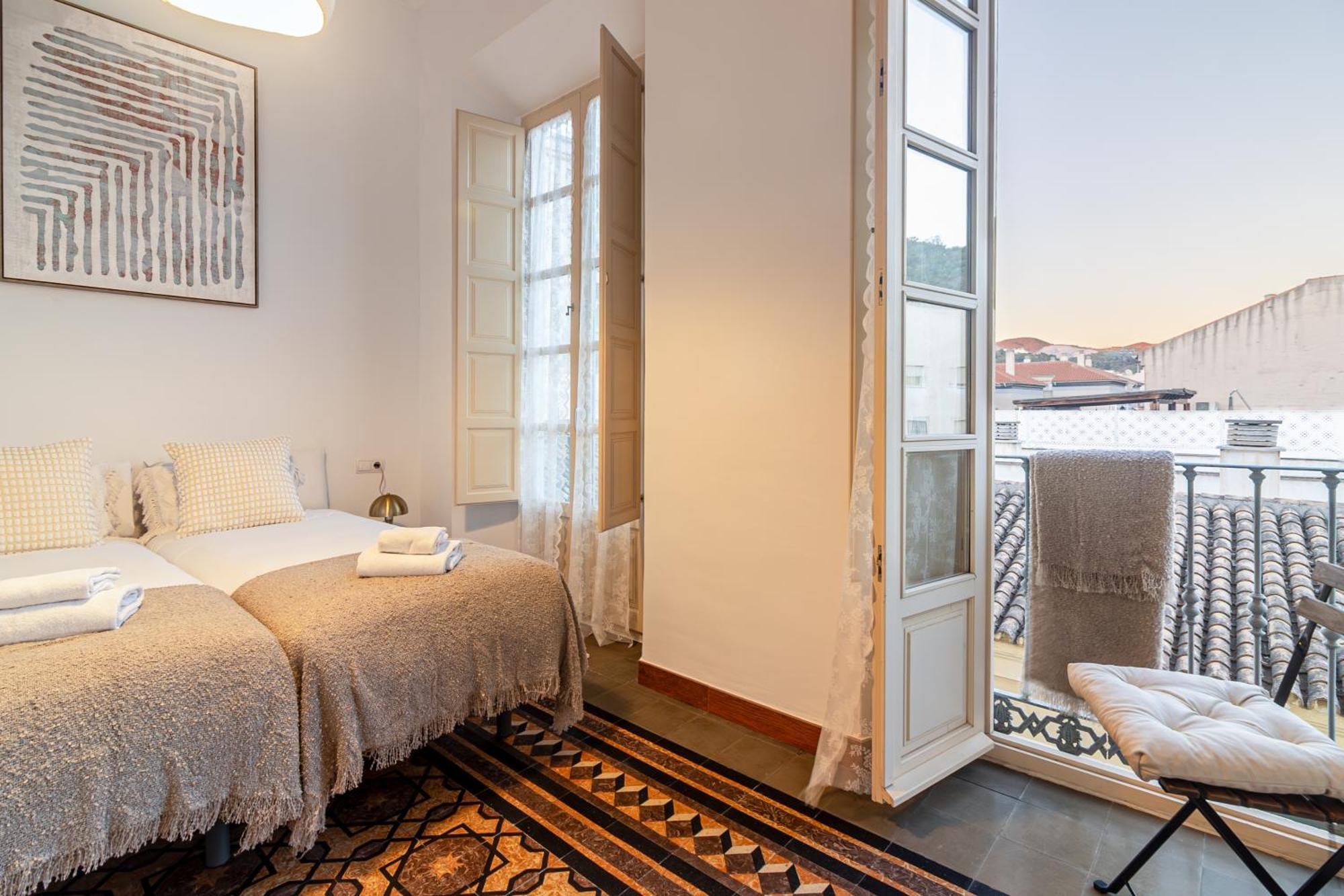 Malaga Center Flat Balcony At Picasso'S Home מראה חיצוני תמונה